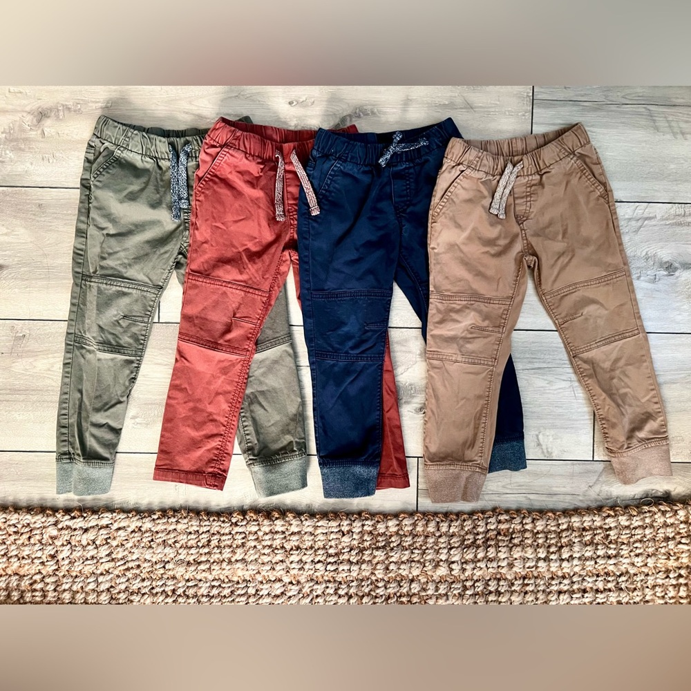 4T Boy Lot! Cat & Jack 4T Pants 4 Colors